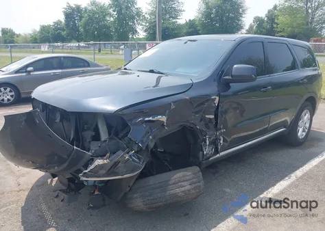 2013 Dodge Durango Sxt from USA, damaged, VIN 1C4RDJAG9DC678845